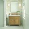 James Martin Vanities 36'' Single Vanity, Light Natural Oak w/ 3 CM Ethereal Noctis Quartz Top 424-V36-LNO-3ENC - alternate 5